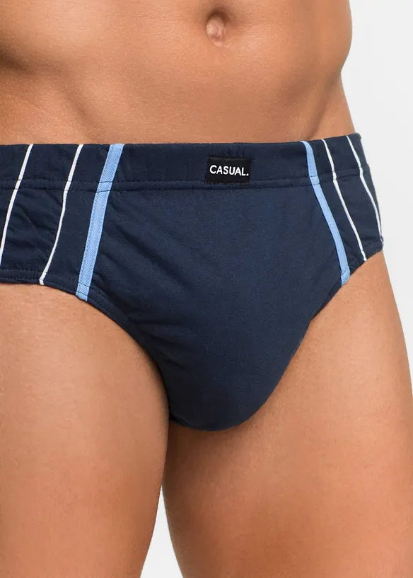 H&oslash;y truse med bomull (5-pack), bonprix