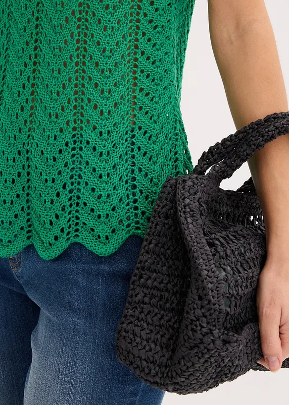 Topp i strikket stil, bonprix