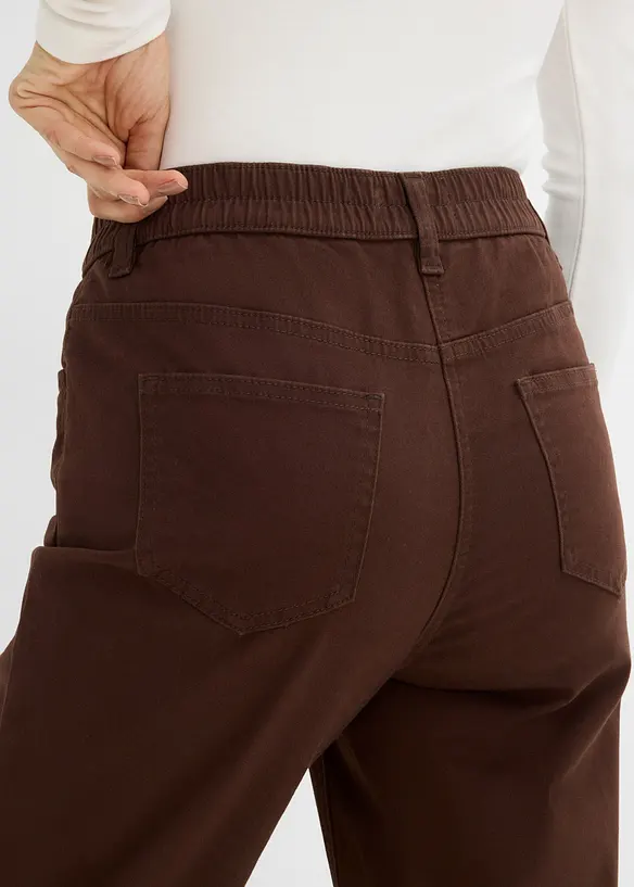 Mama twillbukse med h&oslash;y midje, bonprix