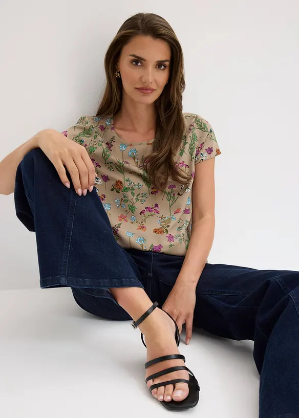 Kortermet bluse, bonprix