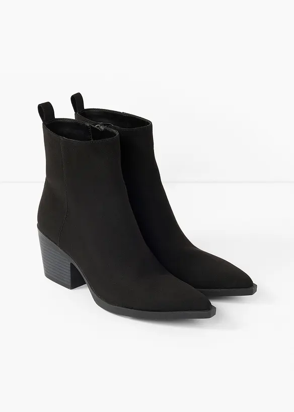 Cowboyboots med blokkh&aelig;l, bonprix