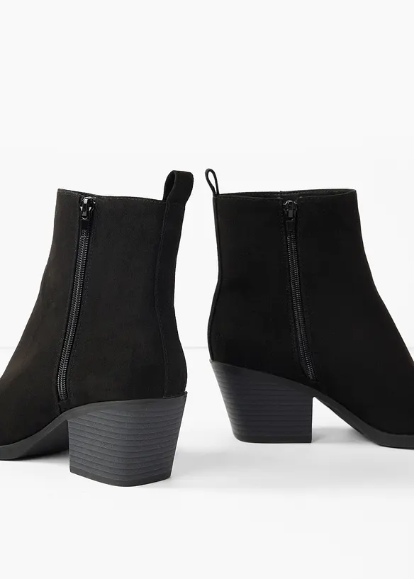 Cowboyboots med blokkh&aelig;l, bonprix