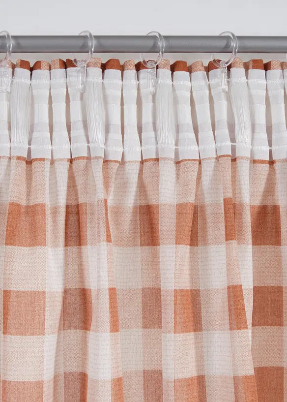 Gardin av resirkulert polyester (1-pack), bonprix