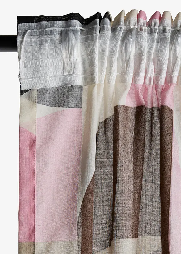Gardin av resirkulert polyester (1-pack), bonprix