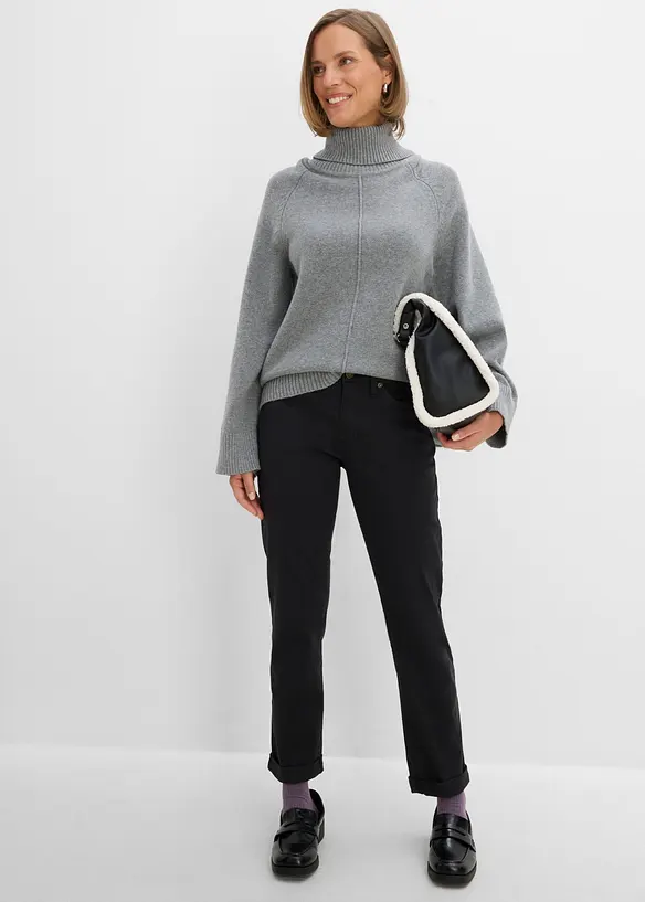 Straight-jeans High Waist, Stretch, bonprix