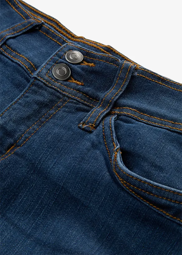 Slim fit-jeans High waist, komfortstretch, bonprix