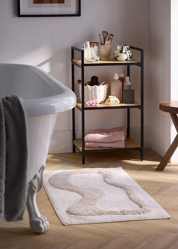 Badematte med grafisk design, bonprix