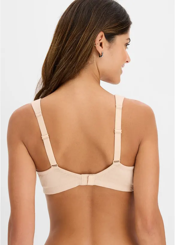 BH uten spiler med bomull (3-pack), bonprix