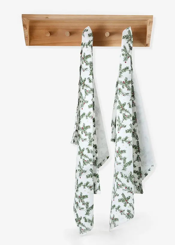 Kj&oslash;kkenh&aring;ndkl&aelig;r i &oslash;kologisk bomull (2-pack), bonprix