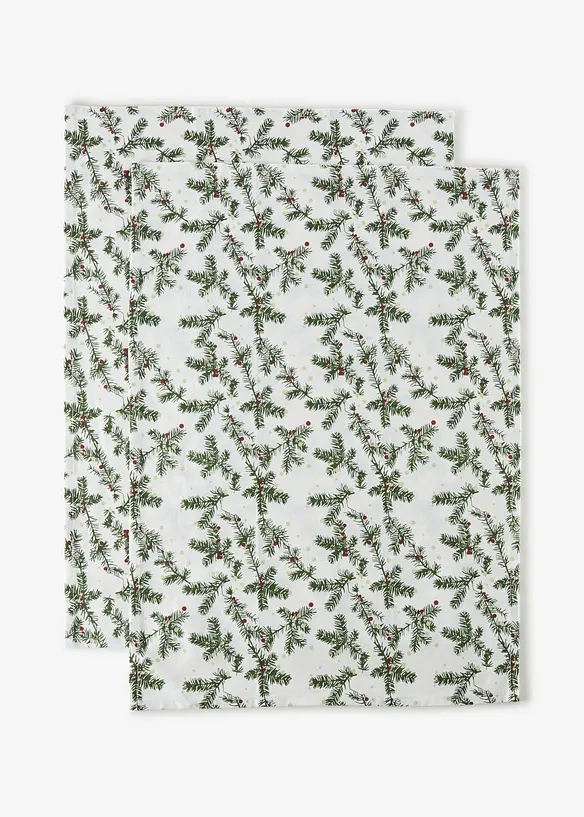 Kj&oslash;kkenh&aring;ndkl&aelig;r i &oslash;kologisk bomull (2-pack), bonprix