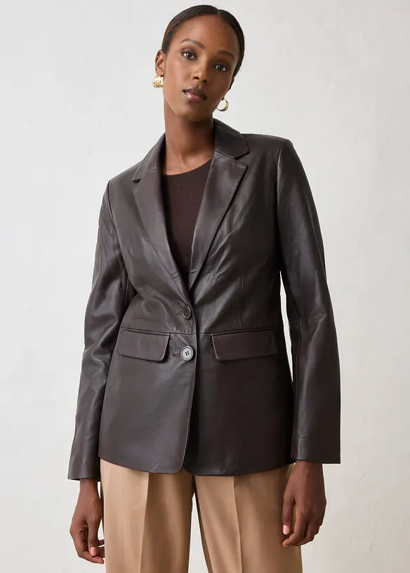 Blazer i lammenappa, bonprix