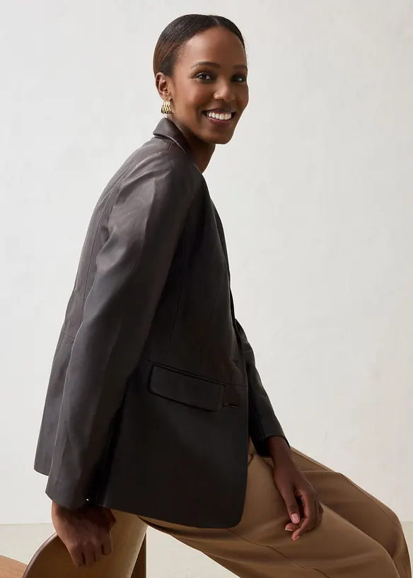 Blazer i lammenappa, bonprix