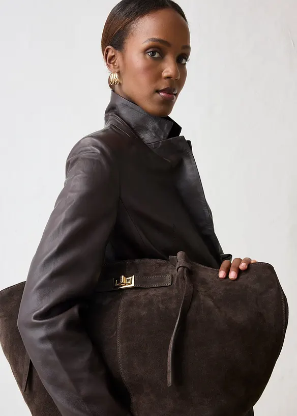 Blazer i lammenappa, bonprix
