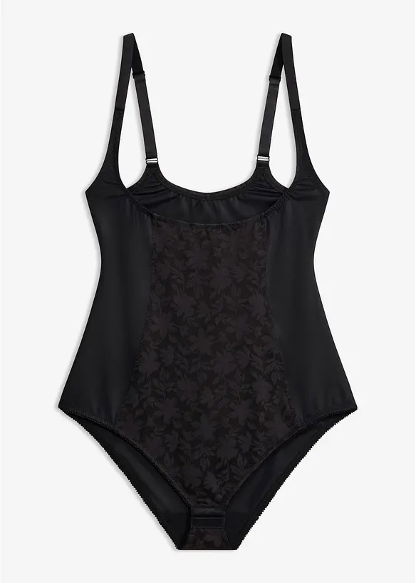 Strong shape body med blonder, bonprix