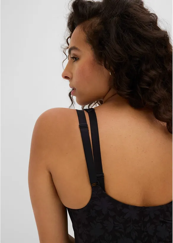 Strong shape body med blonder, bonprix