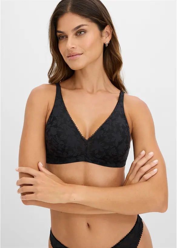 Bralette i mykt materiale uten spiler, bonprix