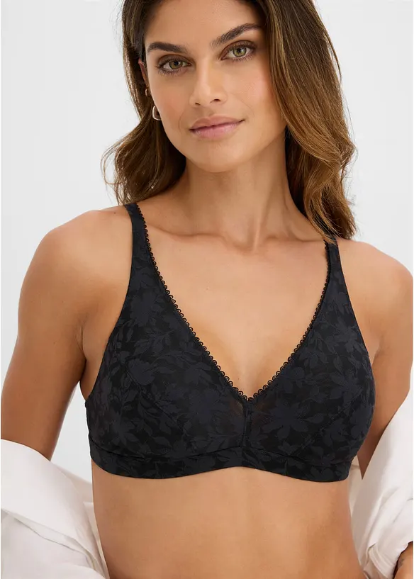 Bralette i mykt materiale uten spiler, bonprix