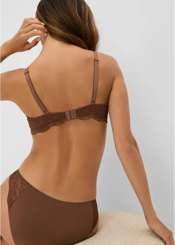 B&oslash;yle-BH med delikat blonde (2-pack), bonprix