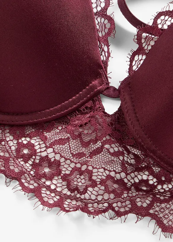 Padded-BH med raffinerte blonder, bonprix