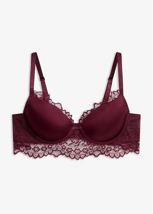 Padded-BH med raffinerte blonder, bonprix
