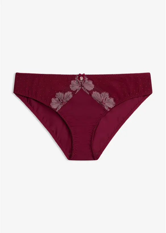 Truse med nydelig broderi, bonprix