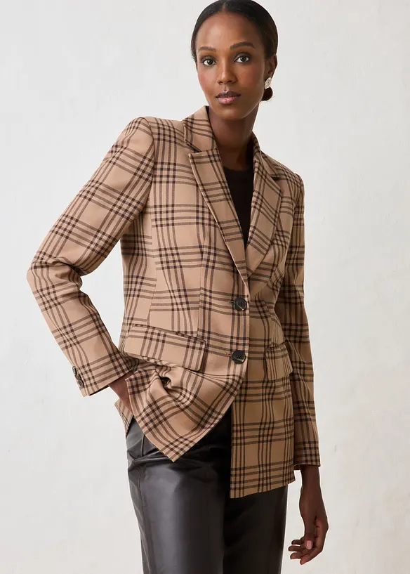 Blazer i myk ullmiks, bonprix