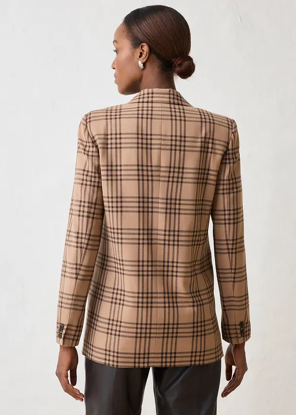 Blazer i myk ullmiks, bonprix