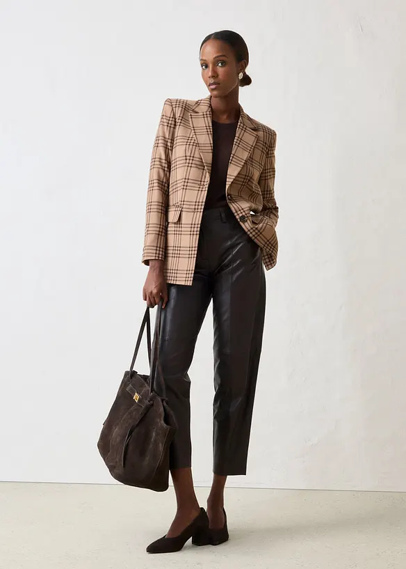 Blazer i myk ullmiks, bonprix