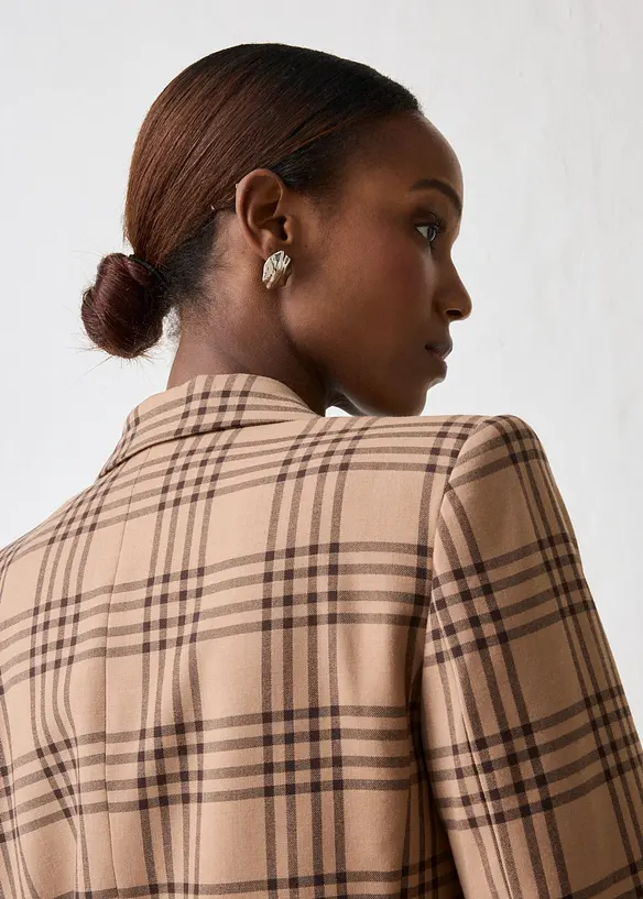 Blazer i myk ullmiks, bonprix