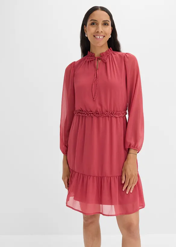 Chiffonkjole, bonprix