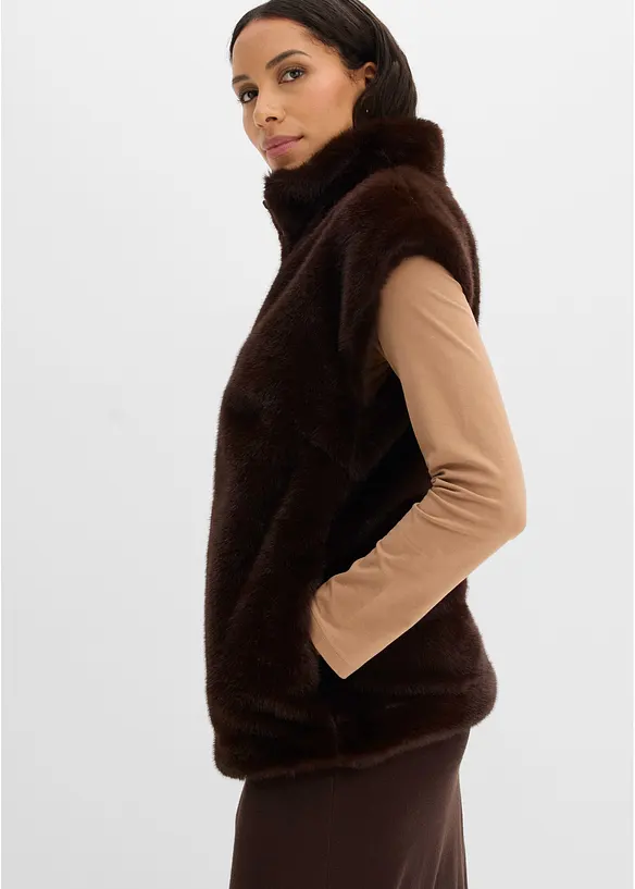 Fuskepelsvest, bonprix
