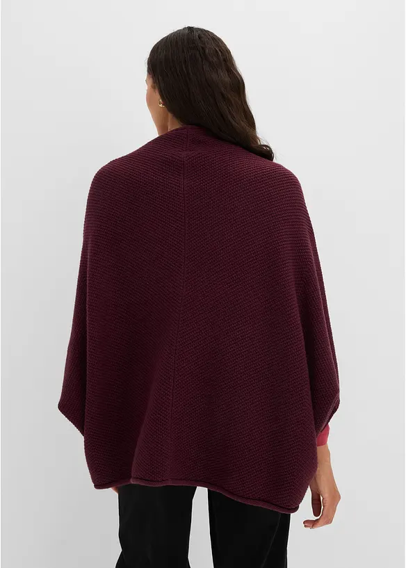 Strikket capecardigan, bonprix