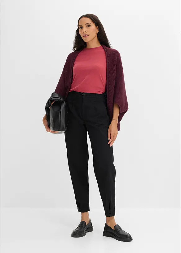 Strikket capecardigan, bonprix