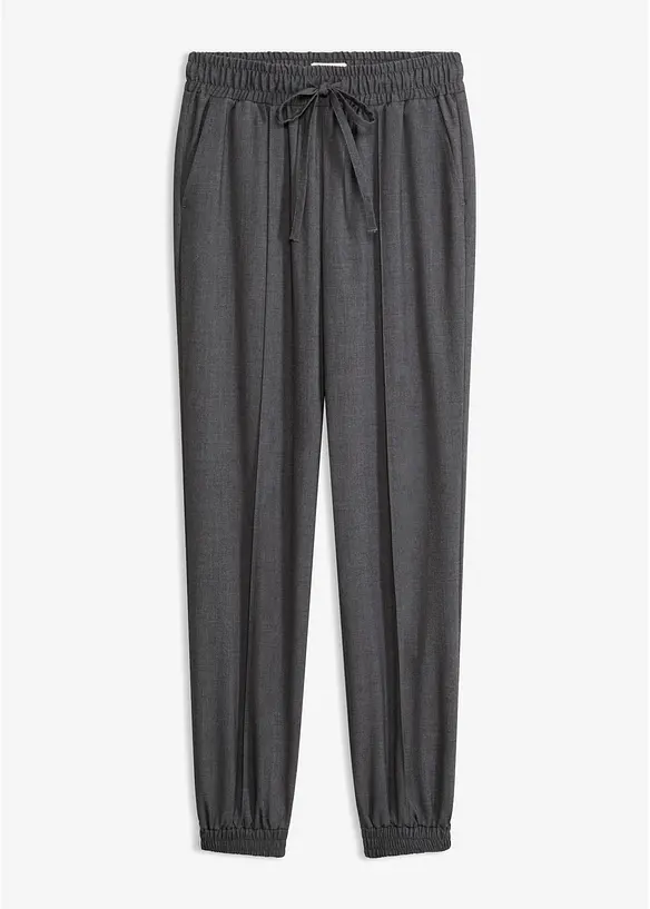 Joggebukse i viskosemiks, bonprix