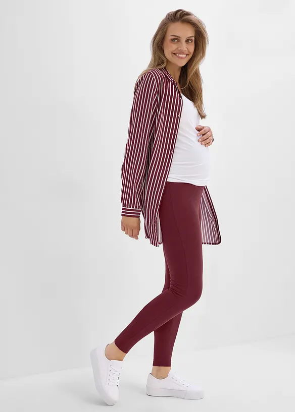 Mama leggings med &oslash;kologisk bomull (2-pack), bonprix