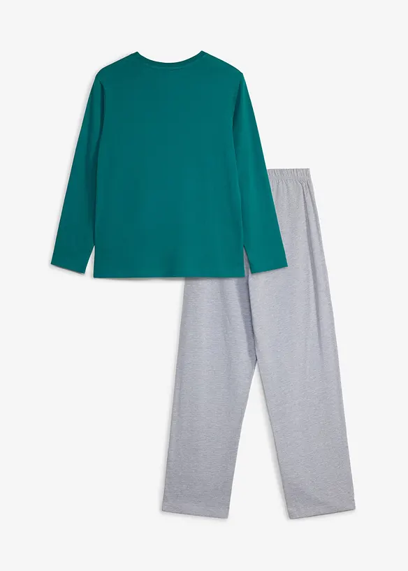 Pyjamas med bomull, bonprix