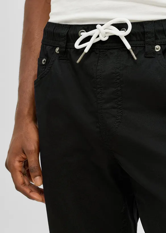 Regular Fit slip on-bukse, Tapered, bonprix