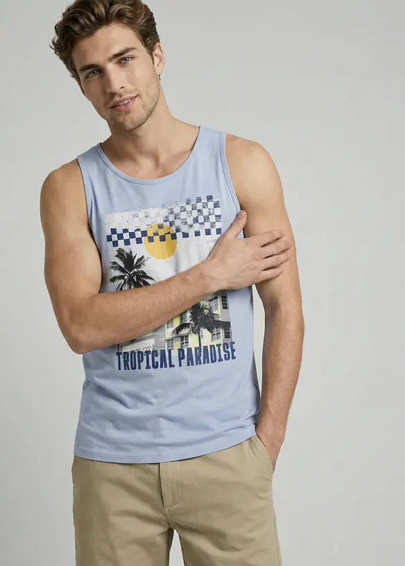 JJ REBEL-singlet av 100% bomull, JJ REBEL