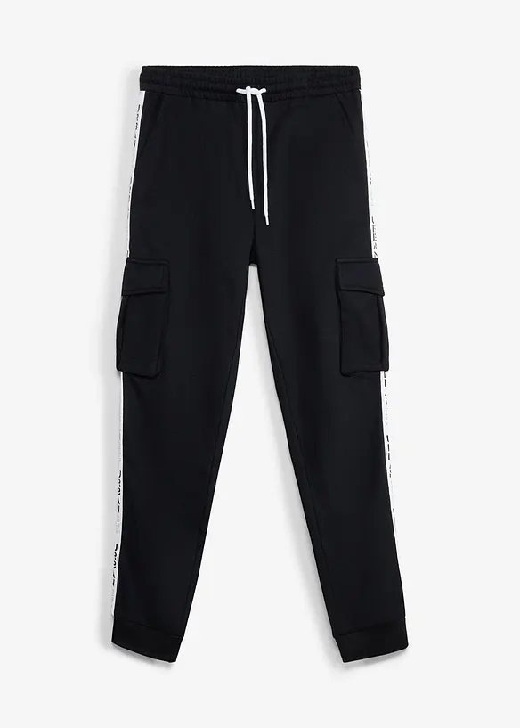 Joggebukse i 100% &oslash;kologisk bomull, bonprix