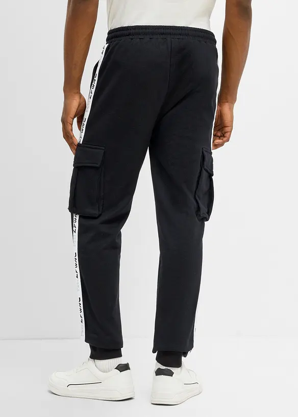 Joggebukse i 100% &oslash;kologisk bomull, bonprix
