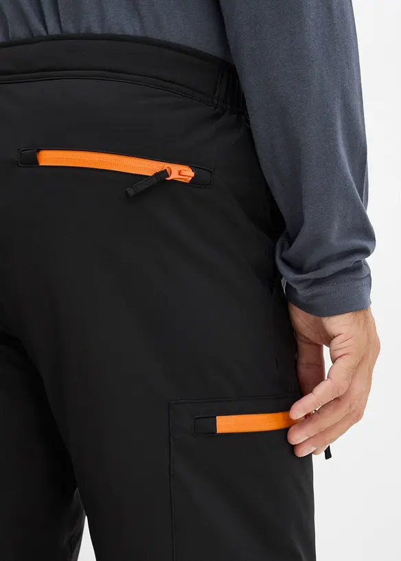 Vanntett, cargo-funksjonsbukse med varmt f&ocirc;r, relaxed fit, bonprix
