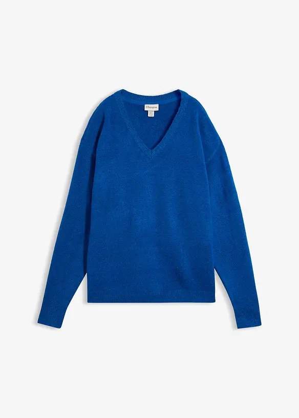 Oversized, strikket genser, bonprix