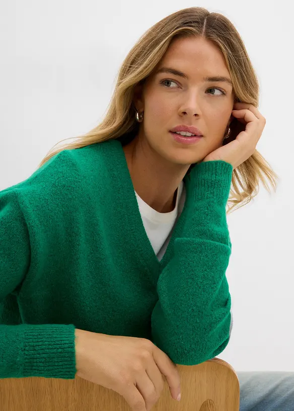 Oversized, strikket genser, bonprix