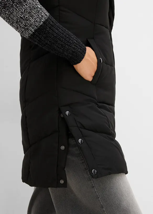 Vattert vest av resirkulert polyester, bonprix