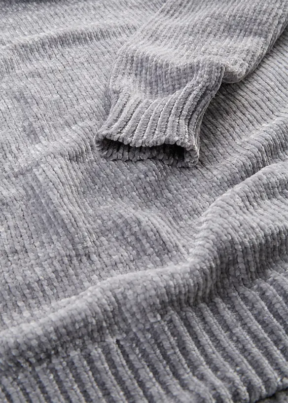 Oversized strikkekjole, bonprix