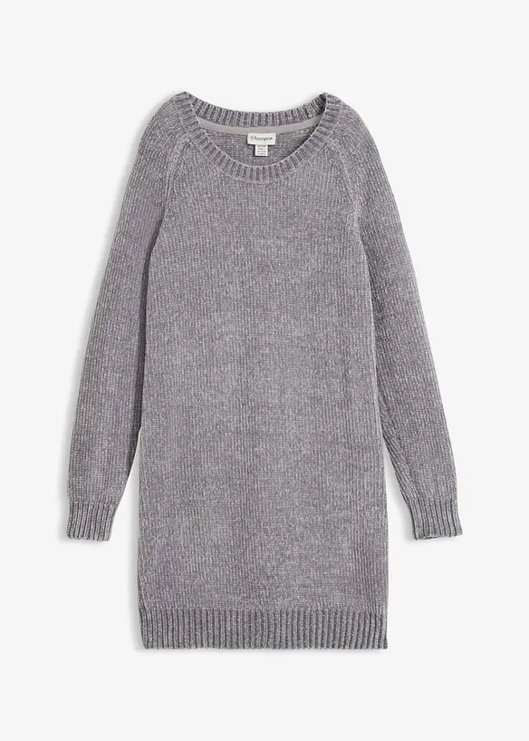 Oversized strikkekjole, bonprix