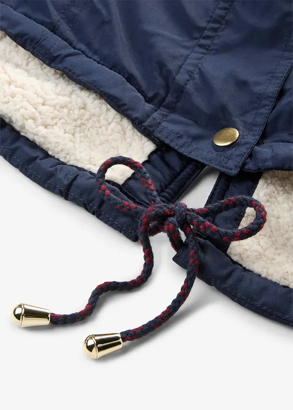 Parkas med pilefleece, bonprix