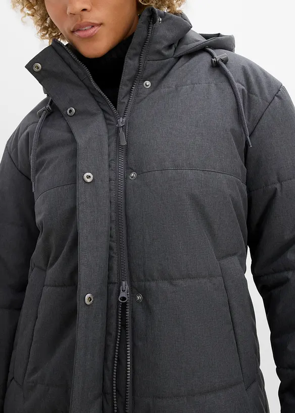 Vattert outdoor-jakke, Oversized, vannavvisende, bonprix