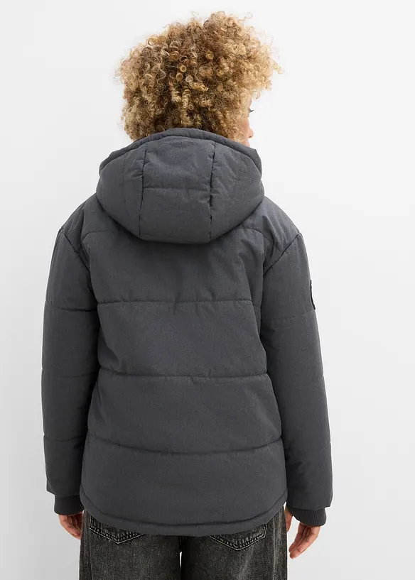 Vattert outdoor-jakke, Oversized, vannavvisende, bonprix