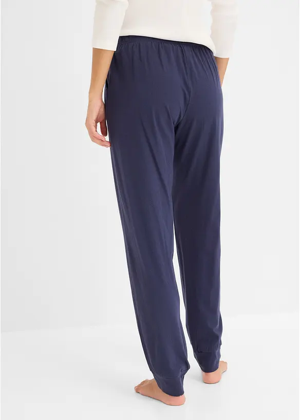 Lang pyjamasbukse (2-pack), bonprix